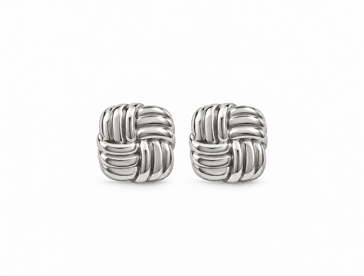 Orecchini Silver Twist