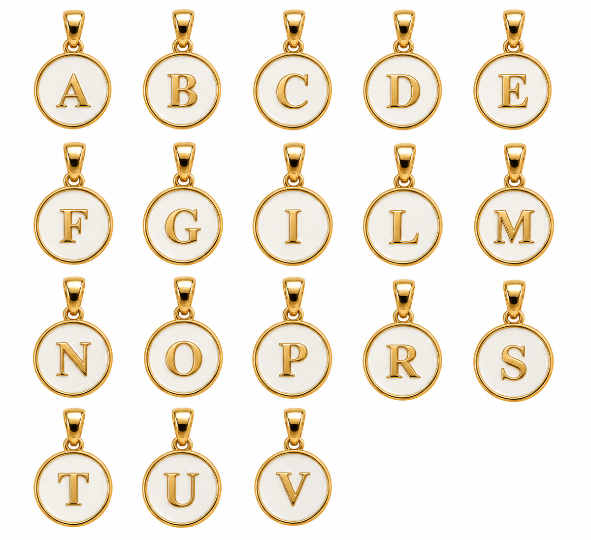 Charm lettere preziose